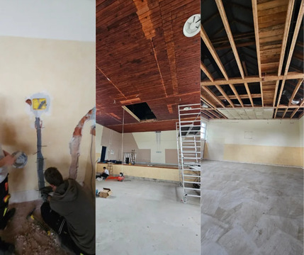 Telovadnica OŠ dr. Antona Trstenjaka Negova dobiva novo podobo 2